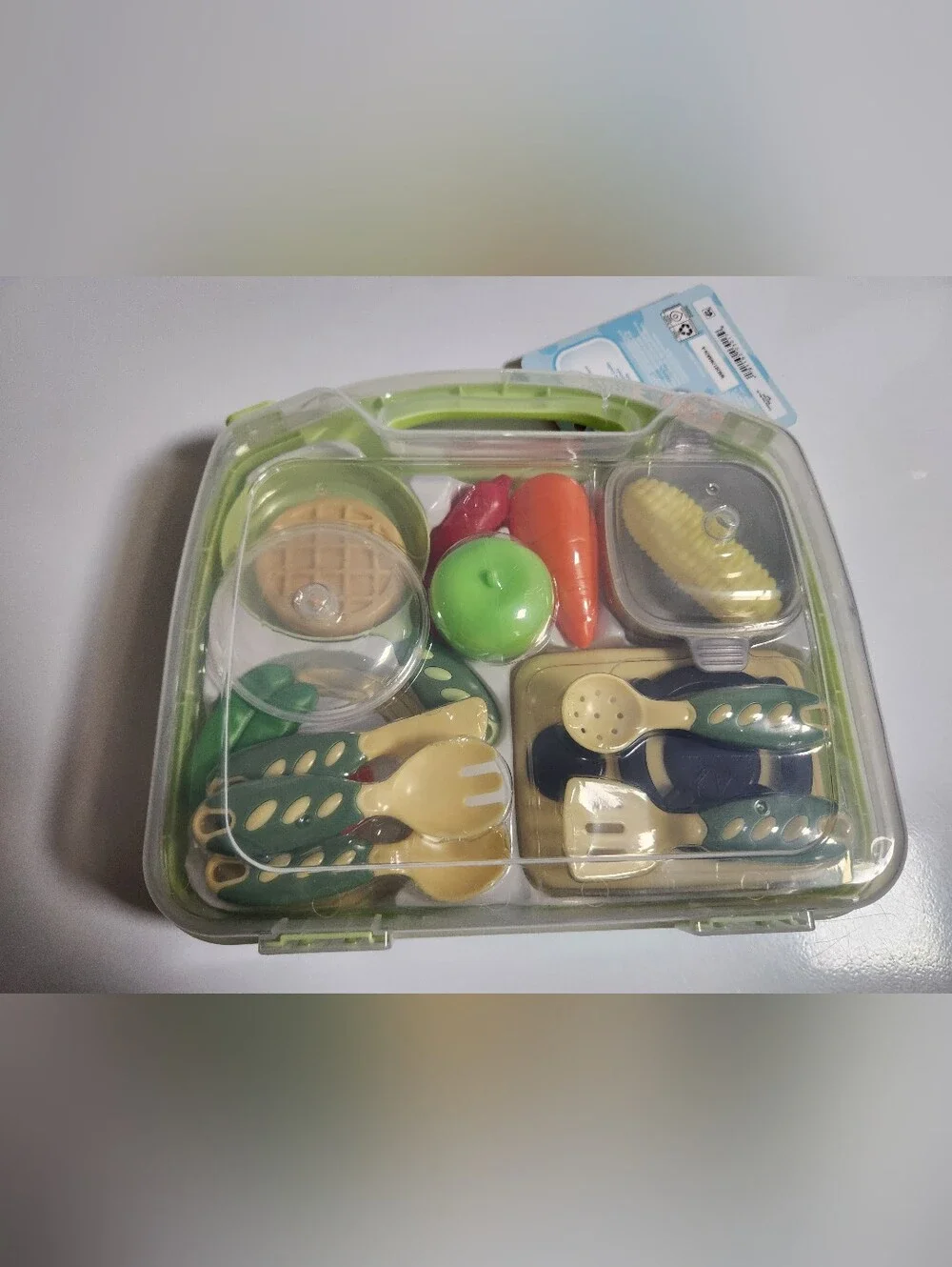 Cooking Play Food Set 19 Pieces Kids Pretend Toys